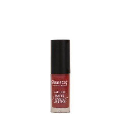 Benecos Lippenstift liquid mat bloody berry