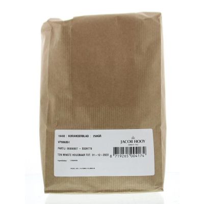 Jacob Hooy Korianderblad Jacob Hooy Korianderblad 250 gram - Kruiden