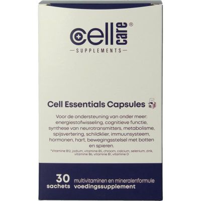 Cellcare Cell essentials capsules Cellcare Cell essentials capsules 30 sachets - Vitamine multi