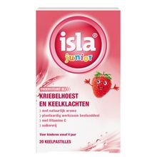 Foto van Junior keelpastilles aardbei