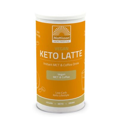 Mattisson Vegan keto latte instant MCT & coffee drink