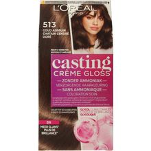 Foto van Loreal Casting creme gloss 513 Iced truffle