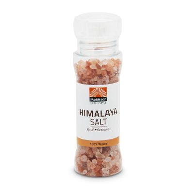 Mattisson Himalaya zout grof gemalen 180 gram - Keukenzout en specerijen