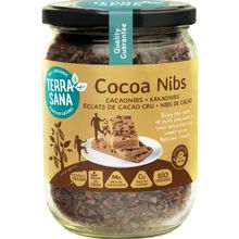 Foto van Terrasana Raw cacao nibs in glas