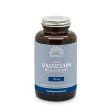Foto van Mattisson Magnesium bisglycinaat 100mg elementair