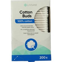 Foto van Livsane wattenstaafjes papier