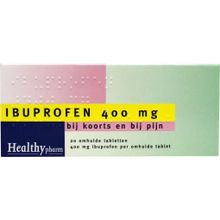 Foto van Healthypharm Ibuprofen 400 mg