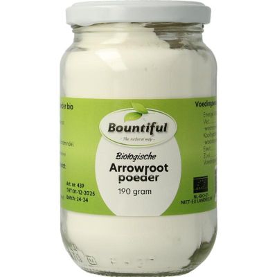 Bountiful Arrowroot poeder Bountiful Arrowroot poeder 190 gram - Overig reform/levensmiddelen