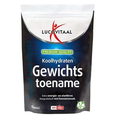 Lucovitaal Functional food gewichtstoename Lucovitaal Functional food gewichtstoename 375 gram - Overige vitaminen/mineralen