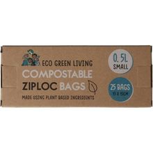 Foto van Eco Green Living Bewaarzakjes hersluitbaar 0.5 liter