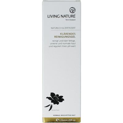 Living Nature Purifying cleanser 120 Milliliter - Reiniging