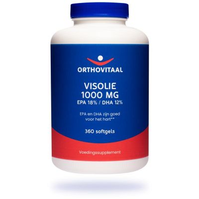 Orthovitaal Visolie 1000 mg EPA 18% DHA 12%