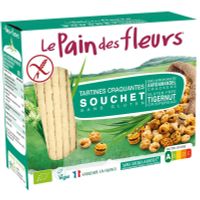 Pain Des Fleurs Souchet crackers met aardamandel