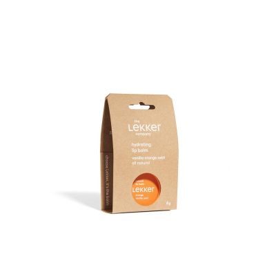 Foto van Lekker Company Natuurlijke lippenbalsem orange