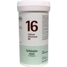 Foto van Pfluger Lithium chloratum 16 D6 Schussler