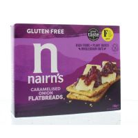 Nairns Flatbread gekarameliseerde ui