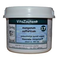 Manganum sulfuricum VitaZout Nr. 17