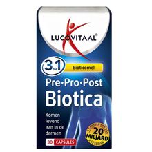 Lucovitaal Pre pro post biotica Foto van Lucovitaal Pre pro post biotica