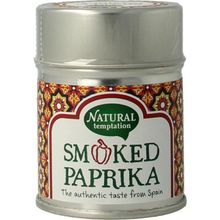 Nat Temptation Smoked paprika blikje bio Foto van Nat Temptation Smoked paprika blikje bio