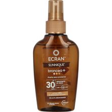 Foto van Ecran Sunnique aceite broncea+ SPF30