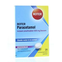 Roter Paracetamol 500 mg bessen Foto van Roter Paracetamol 500 mg bessen