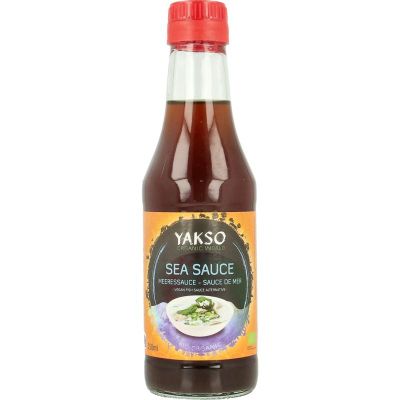 Yakso Sea saus vegan bio 250 Milliliter - Overig reform/levensmiddelen