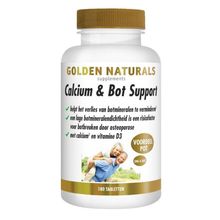 Foto van Golden Naturals Calcium & bot support