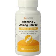 Foto van Livsane Vitamine D 20mcg