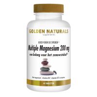 Golden Naturals Multiple Magnesium 200 mg