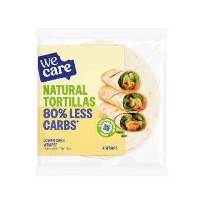 Wecare Tortillas natural Wecare Tortillas natural 160 gram - Maaltijdvervangers