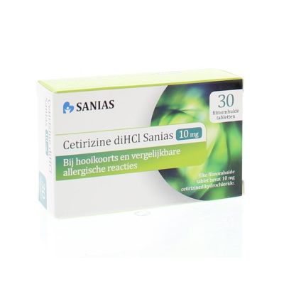 Sanias Cetirizine 10 mg DICHL