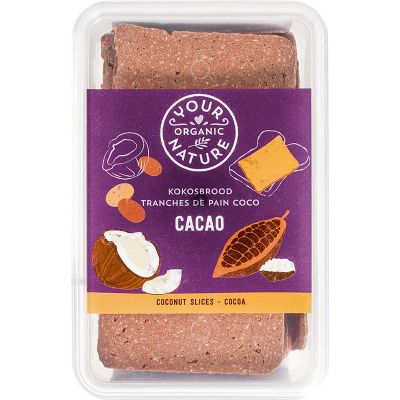 Your Organic Nat Kokosbrood cacao