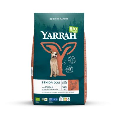 Yarrah Hondenvoer senior bio MSC 10 kilogram - Dierenvoeding