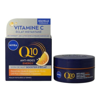 Nivea Q10 energy nachtcreme anti rimpel 50 Milliliter - Nachtcreme