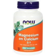 Foto van NOW Magnesium & calcium 2:1