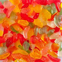 Foto van Fruitgums zonder suiker