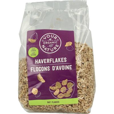 Your Organic Nat Haverflakes 250 gram - Ontbijtgranen