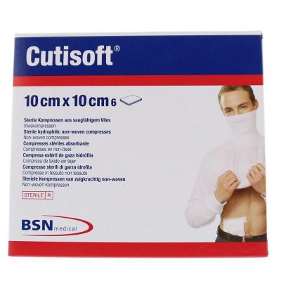Cutisoft steriel 10 x 10 cm 1-VP 46872