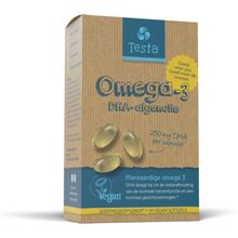 Foto van Testa Omega 3 algenolie 250 mg DHA vegan NL