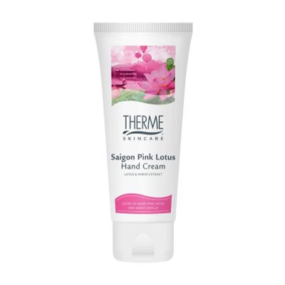 Therme Saigon pink lotus hand cream