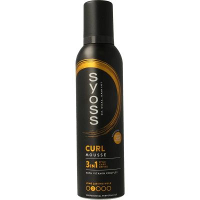 Syoss mousse curl control Syoss mousse curl control 250 Milliliter - Styling