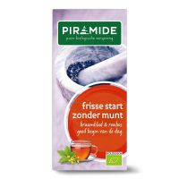 Piramide Frisse start zonder munt thee