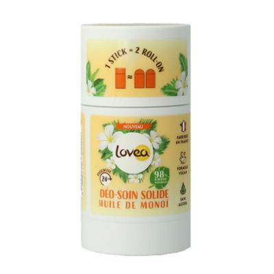 Lovea Solid deo care monoi oil Lovea Solid deo care monoi oil 50 gram - Deodorant