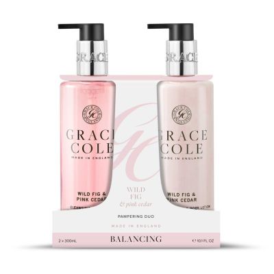 Grace Cole Wild fig & cedar handcare duo 2 stuks - Handverzorging