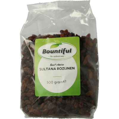 Bountiful Sultana rozijnen 500 gram - Voeding