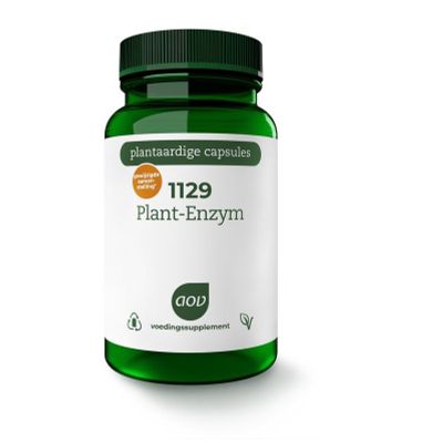 AOV 1129 Plant-enzym 60 Vegetarische capsules - Overige vitaminen/mineralen