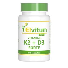 Foto van Elvitaal Vitamine K2 + D3 forte