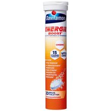 Davitamon Energie boost ginseng Foto van Davitamon Energie boost ginseng