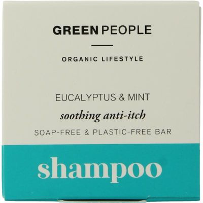 Foto van Green People Shampoo bar eucalyptus & mint