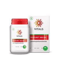 Foto van Vitals Pea pure 400 mg palmitoylethanolamide